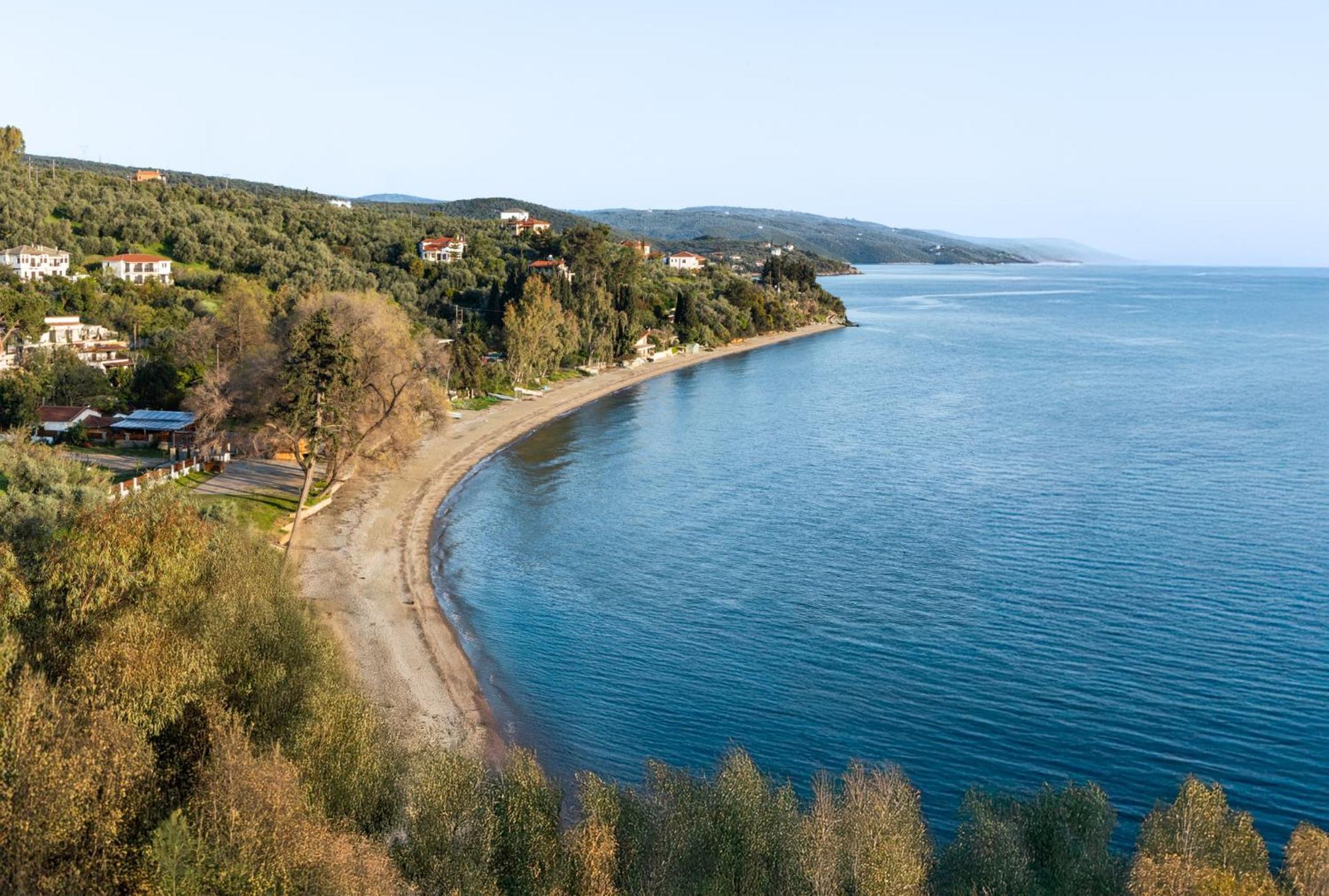 Με Θέα Το Ηλιοβασιλεμα 2 Villa Áfissos Buitenkant foto