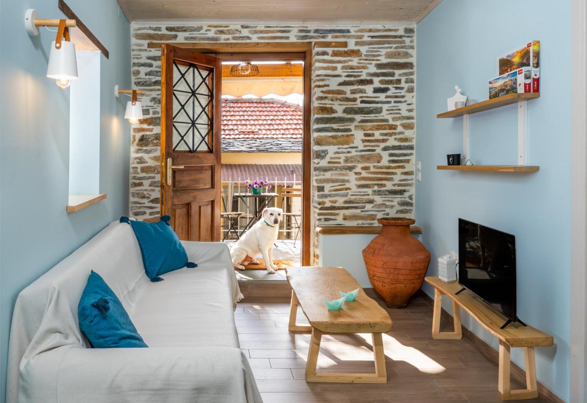 Με Θέα Το Ηλιοβασιλεμα 2 Villa Áfissos Buitenkant foto